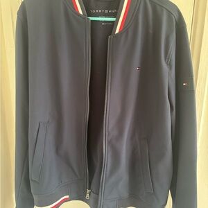 Tommy Hilfiger Men's Navy Bomber Jacket